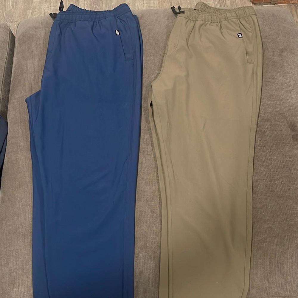 Lost pants blue one XL and brown one L